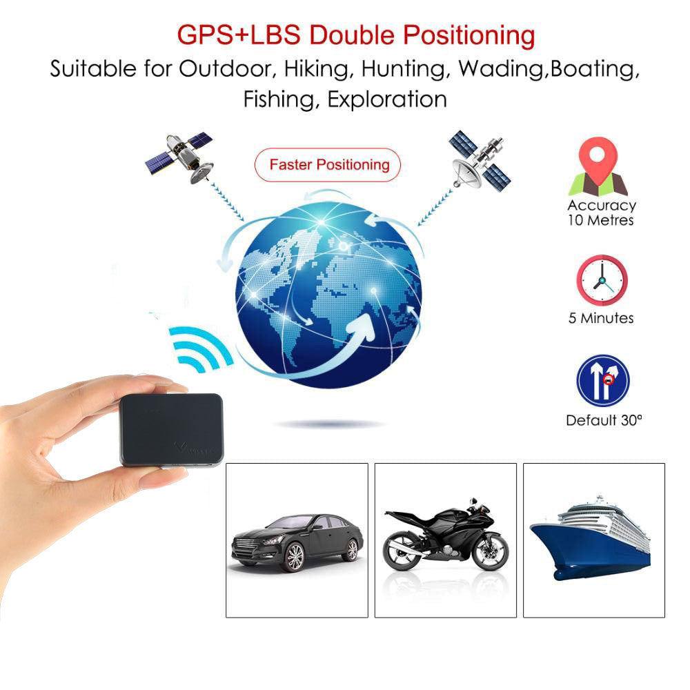 WINNES Mini GPS Tracker-4G| TK903-1500mAh