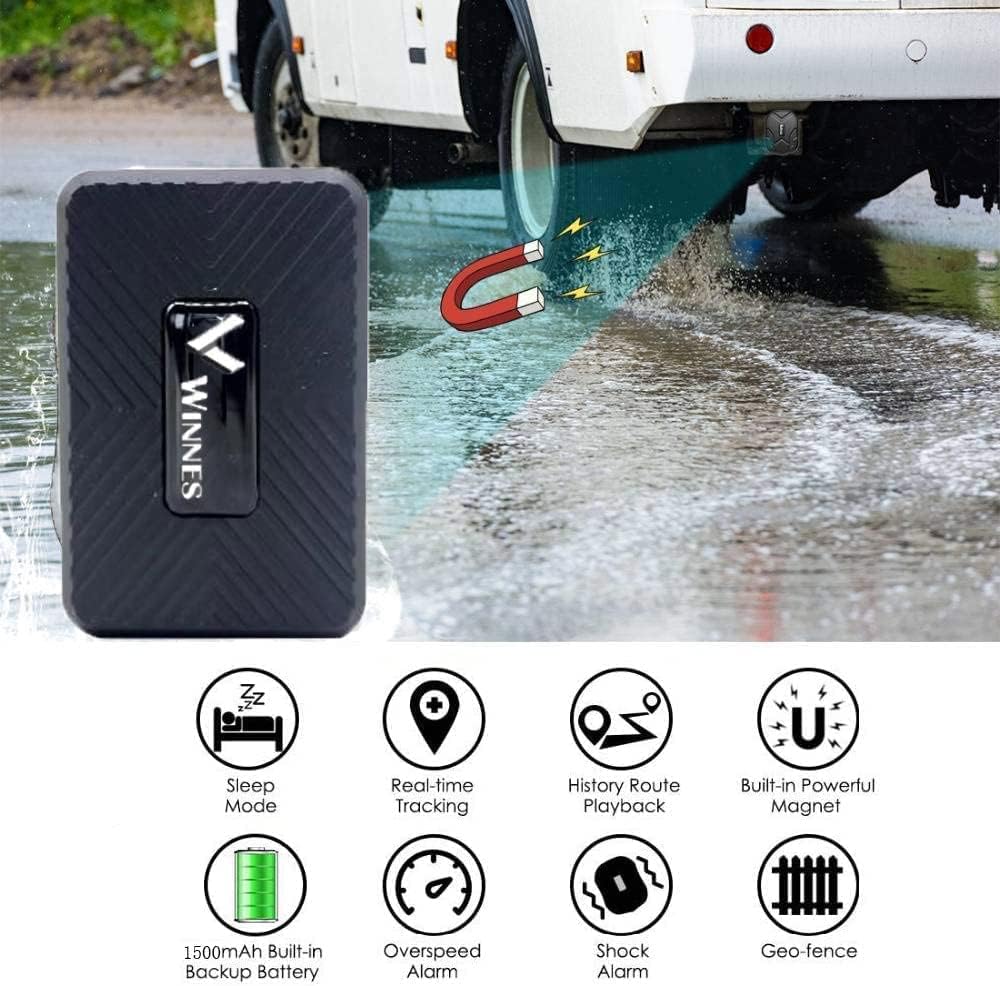 WINNES Mini GPS With Microphone-2G| TK913-1500mAh