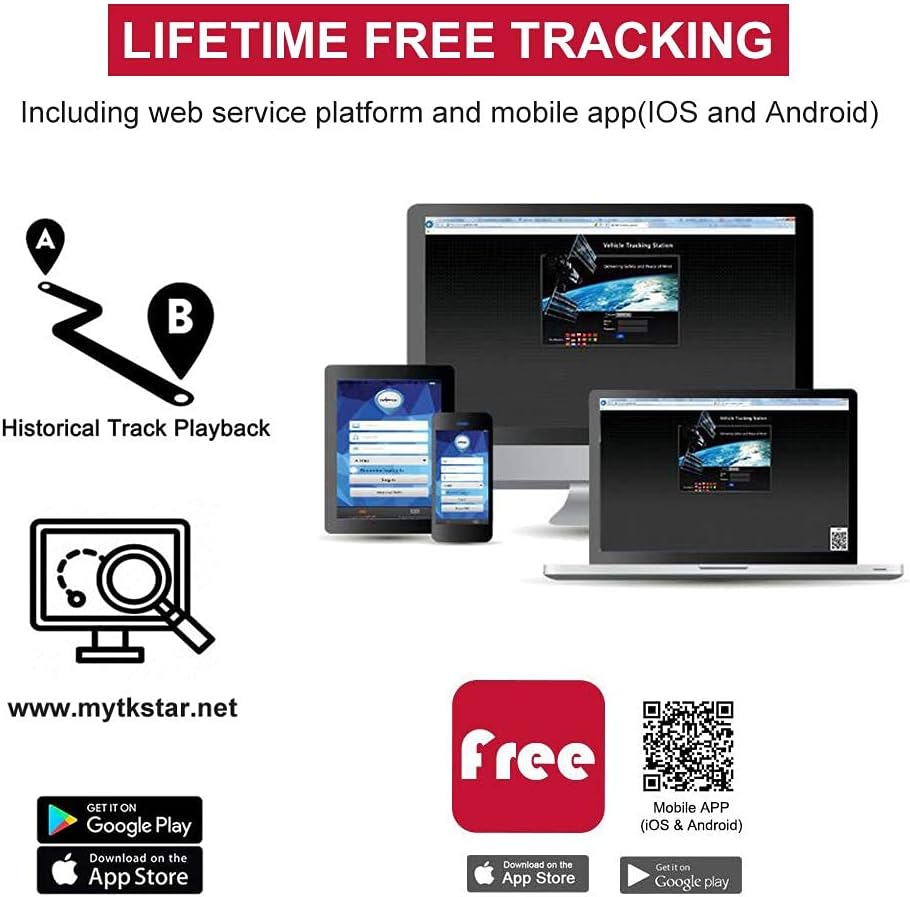 WINNES Magnetic GPS Tracker-2G |TK915 -10000mAh