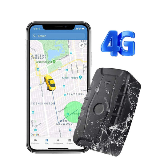 WINNES 4GTK918 GPS tracker,20000mAh 120 Days Long Standby Strong Magnetic Waterproof IP67 with Real-time Positioning Anti-lost Multiple Alarms Tracking Device Worldwide Coverage