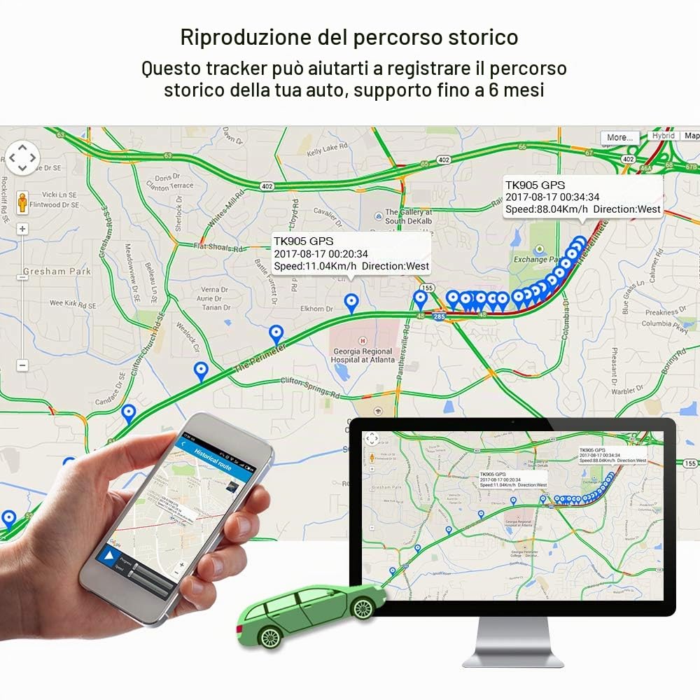 WINNES GPS Tracker TK905E- Subscription ver.