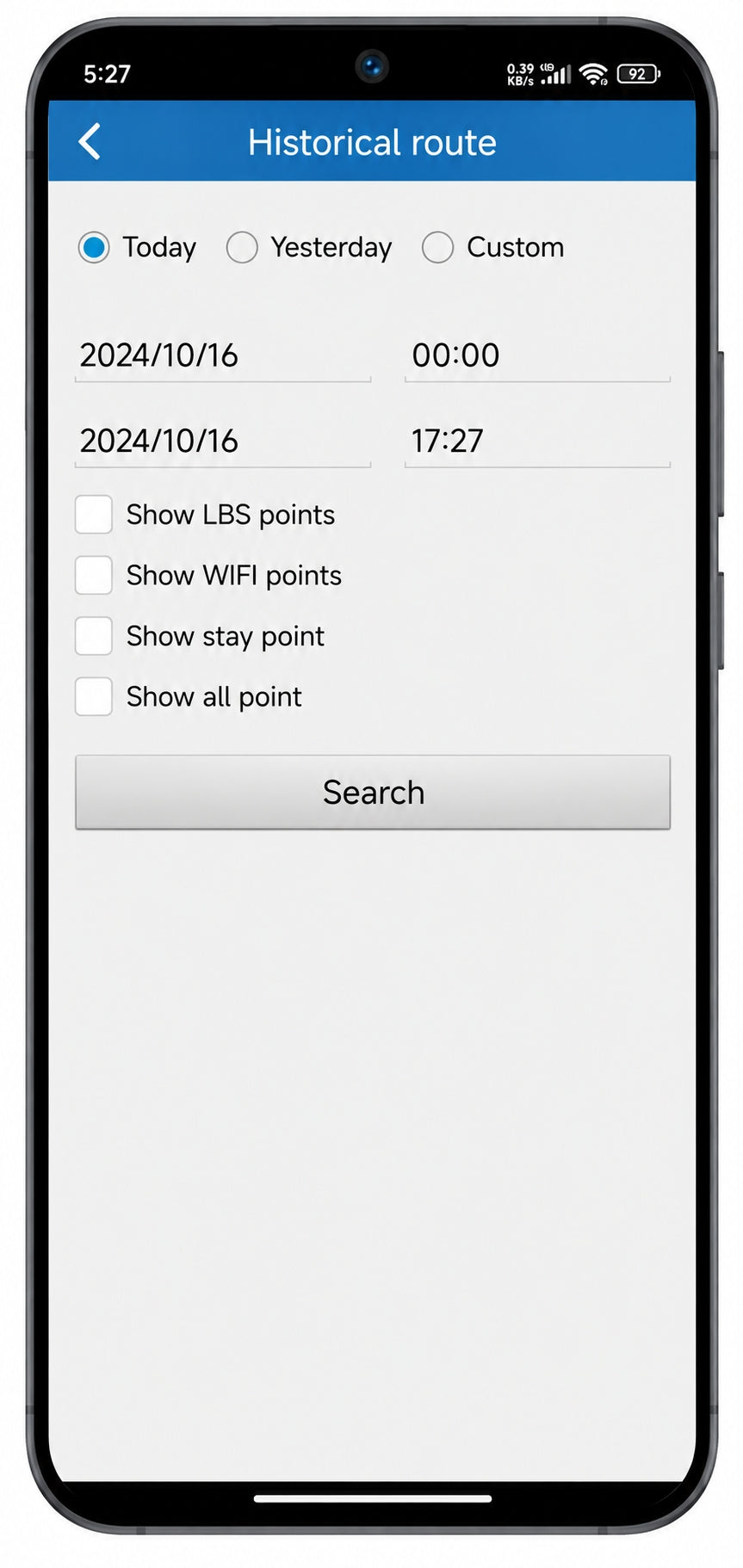 WINNES Historical Route guide