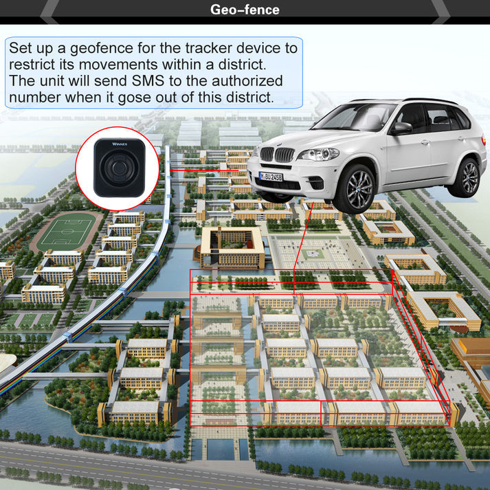 Mini GPS Car Tracker with SIM Card-TKS1 Subscription ver