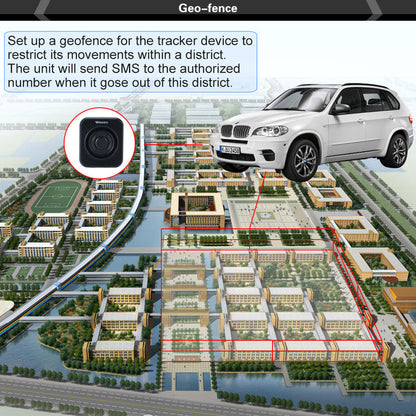 Mini GPS Car Tracker with SIM Card-TKS1 Subscription ver