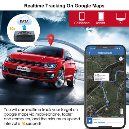 Mini GPS Car Tracker with SIM Card-TKS1 Subscription ver