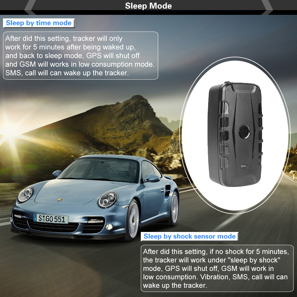 WINNES Long-Standby Magnetic Vehicle GPS Tracker-4G LET|TK918 -20000mAh