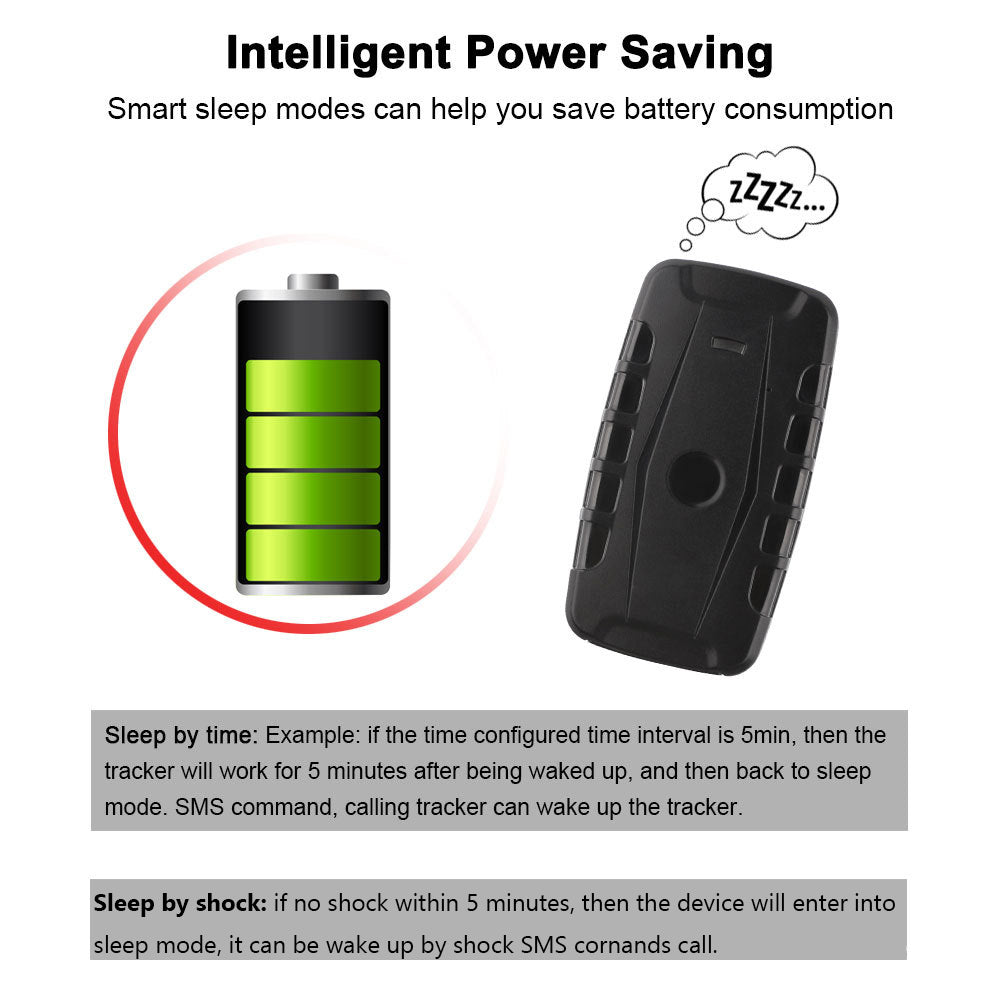 WINNES Long-Standby Magnetic Vehicle GPS Tracker-4G LET|TK918 -20000mAh