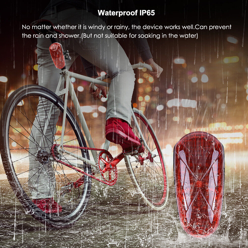 WINNES Bike GPS Tracker  Bicycle LED Taillight-4G |TK906