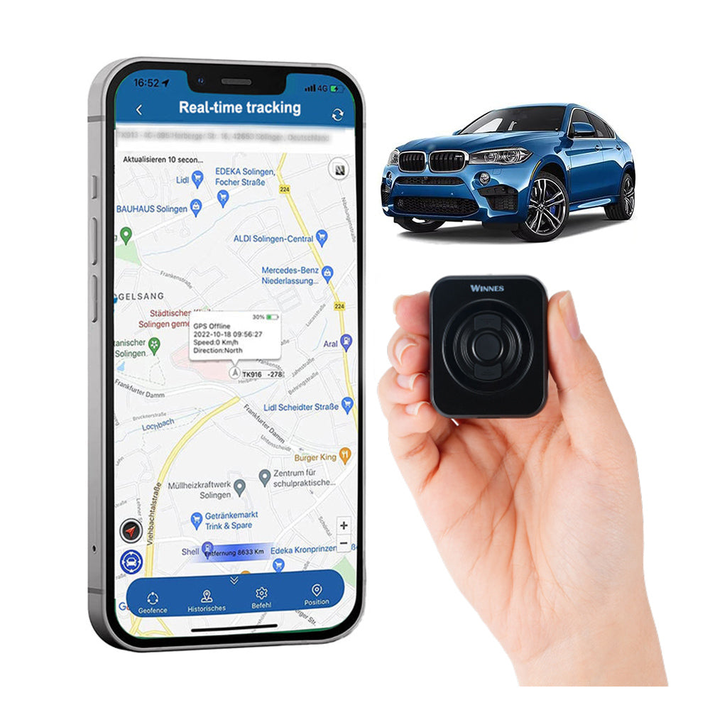WINNES  Mini Battery Magnetic GPS Tracker  -4G LTE | TKS1 -700mAh