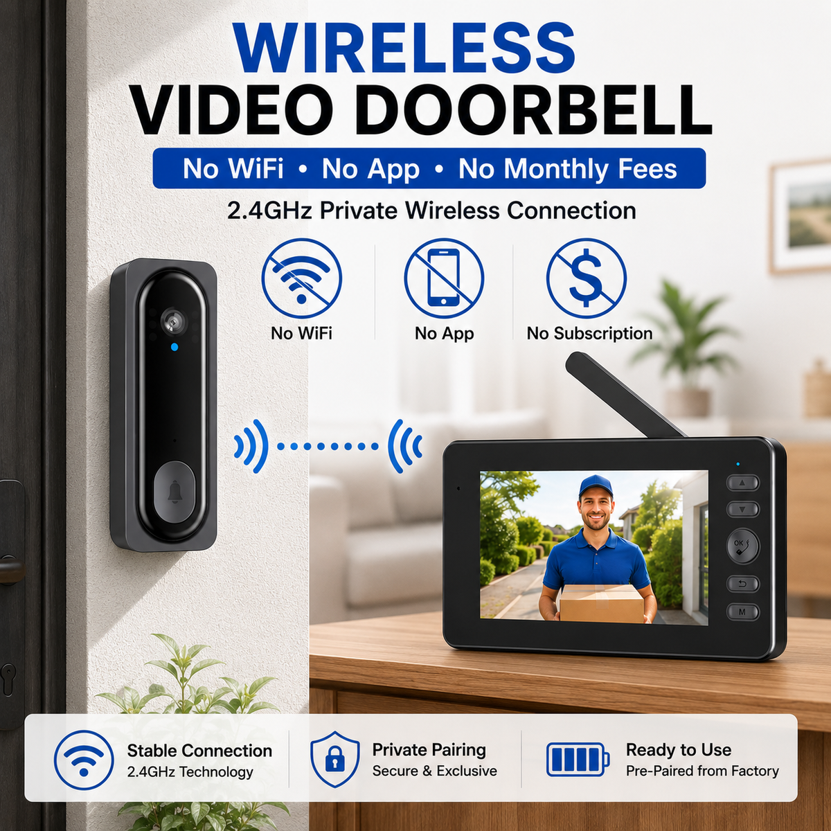 WINNES WINNES Doorbell Camera |26A08012
