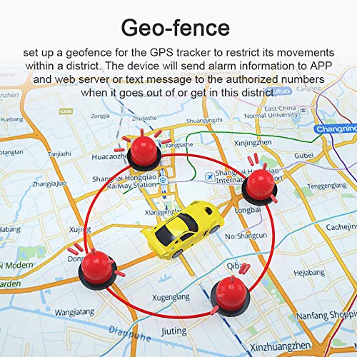 WINNES Magnetic GPS Tracker for Vehicles 4G LTE | TK905B-10000mAh