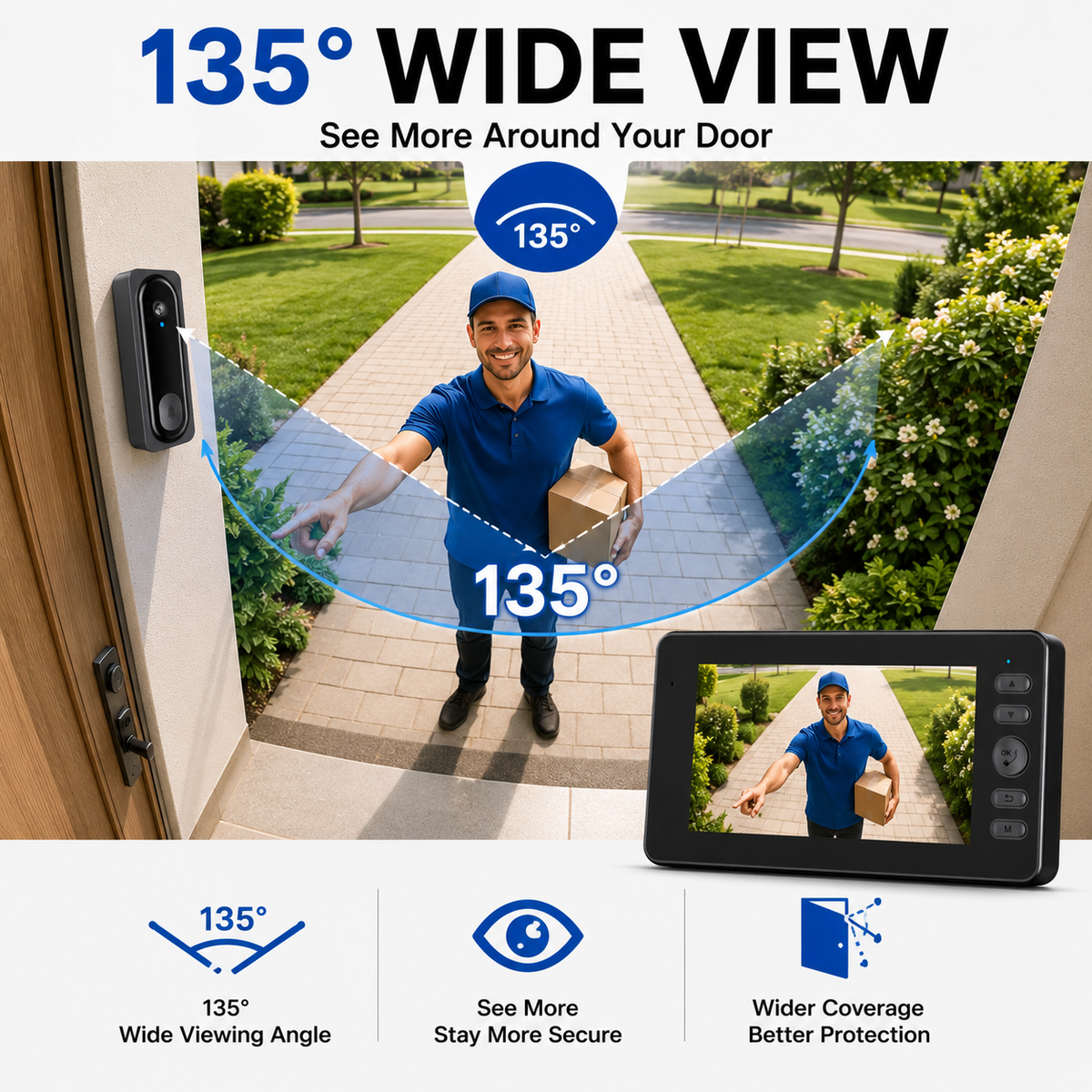 WINNES WINNES Doorbell Camera |26A08012