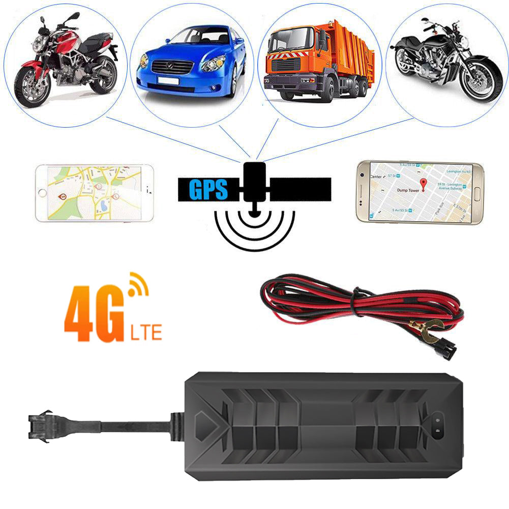 WINNES GPS Tracker with Remotely Cut Off And Return Oil With ACC Detection Function-4G|TK806