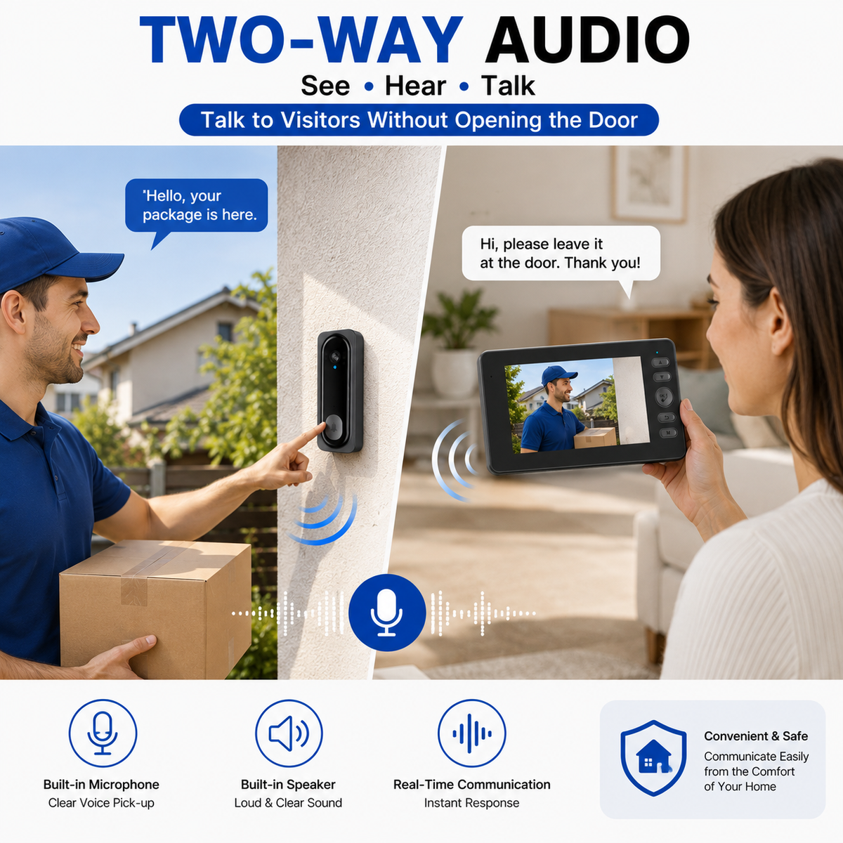 WINNES WINNES Doorbell Camera |26A08012