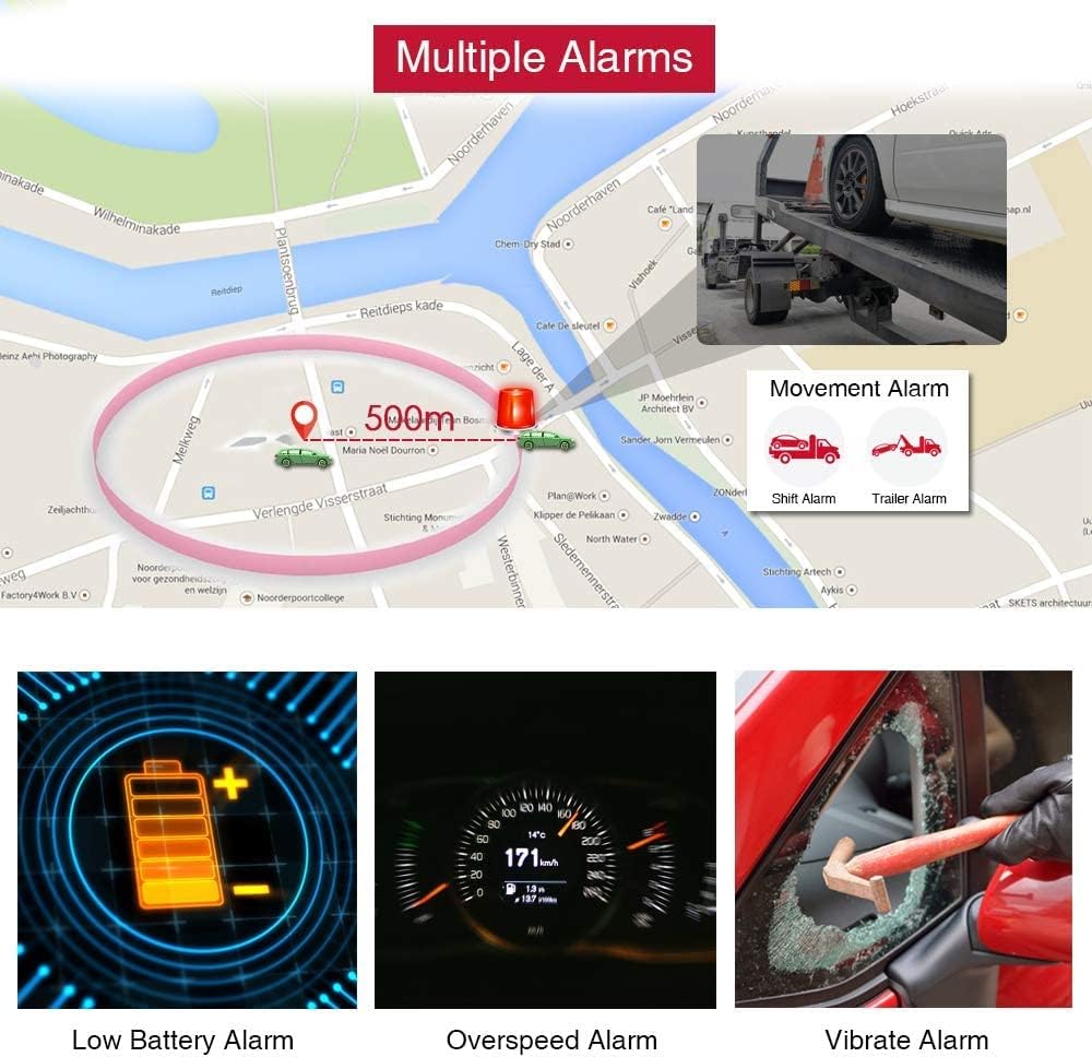 Mini traceur GPS de poche WINNES avec micro-4G LTE|TK901-600mAh