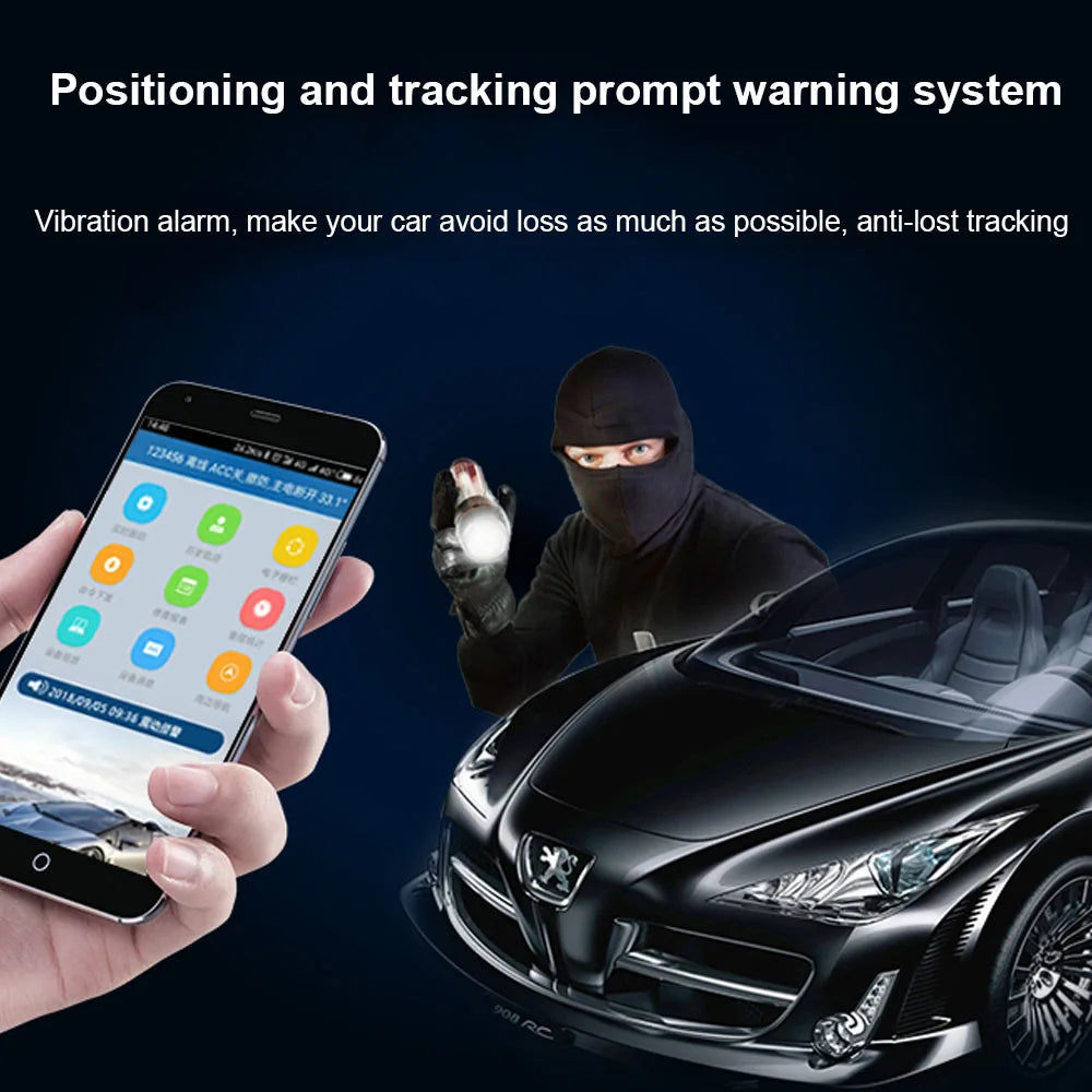 WINNES 4G OBD Car Tracker for Vehicles, Hidden GPS Locator Anti-Theft Online Worldwide Multiple Alarm Modes Real-time Tracking with Free App