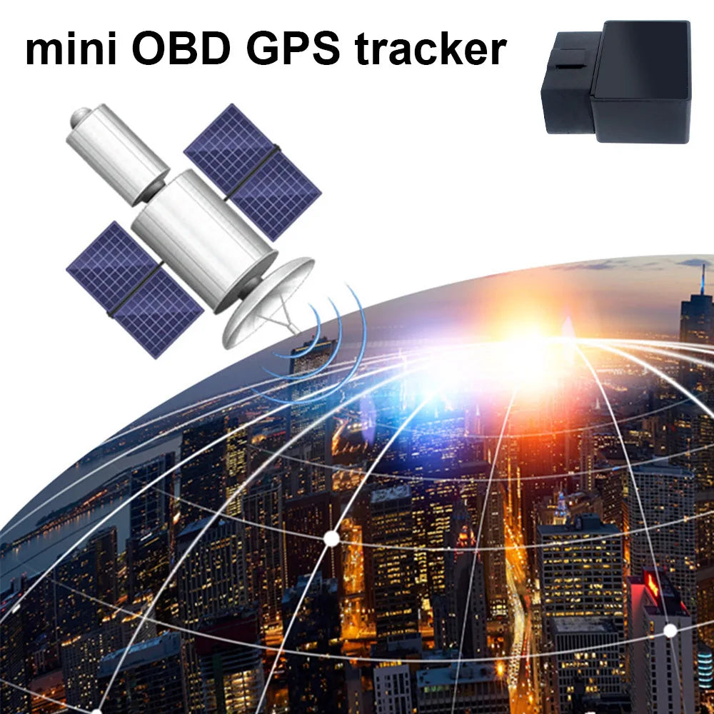 WINNES 4G OBD Car Tracker for Vehicles, Hidden GPS Locator Anti-Theft Online Worldwide Multiple Alarm Modes Real-time Tracking with Free App