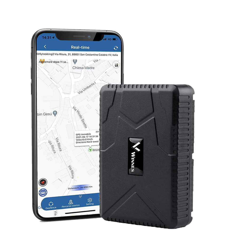WINNES Magnetic GPS Tracker-2G |TK915 -10000mAh