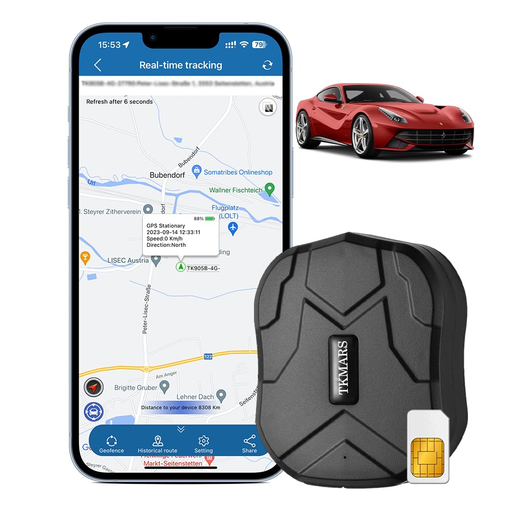 WINNES GPS Tracker Subscription ver |TK905BE-10000mah
