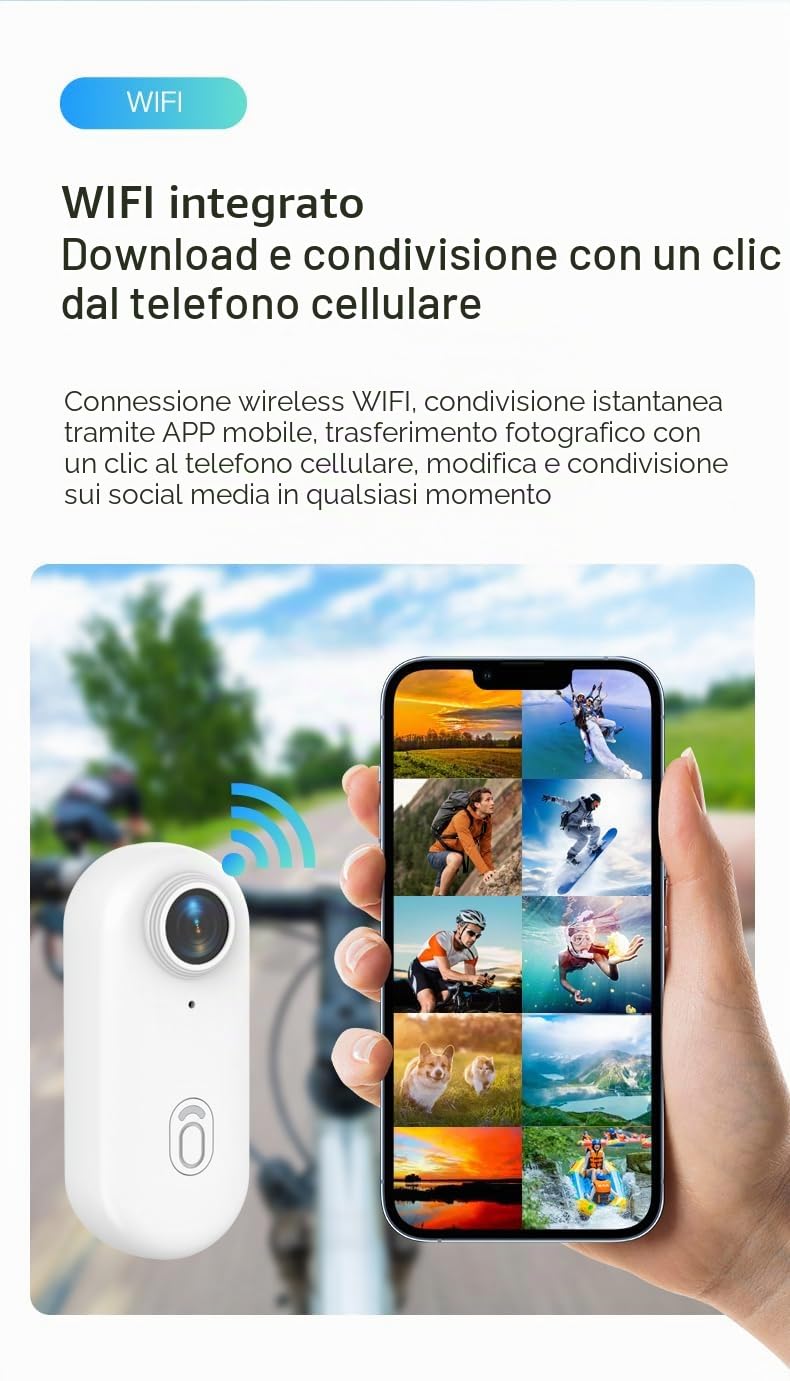WINNES Mini Action Camera|4K