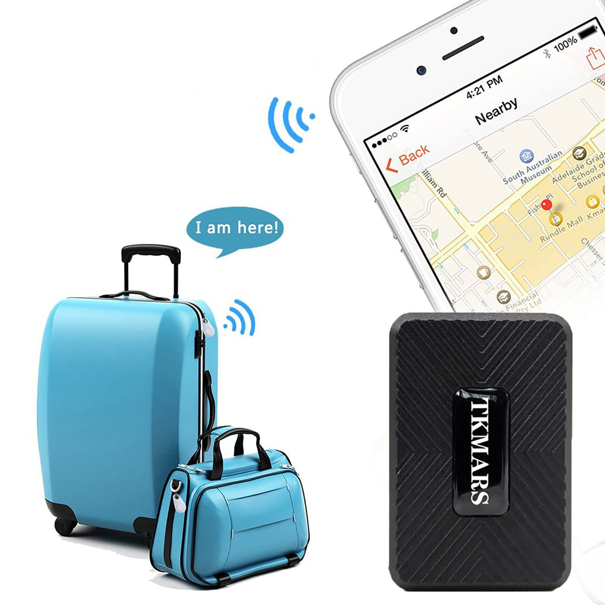 WINNES Spy Hidden Mini GPS Tracker-4G |TK913- 1500mAh