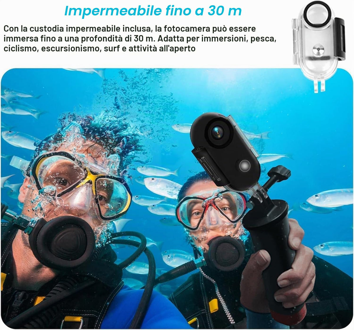 WINNES Mini Action Camera|4K