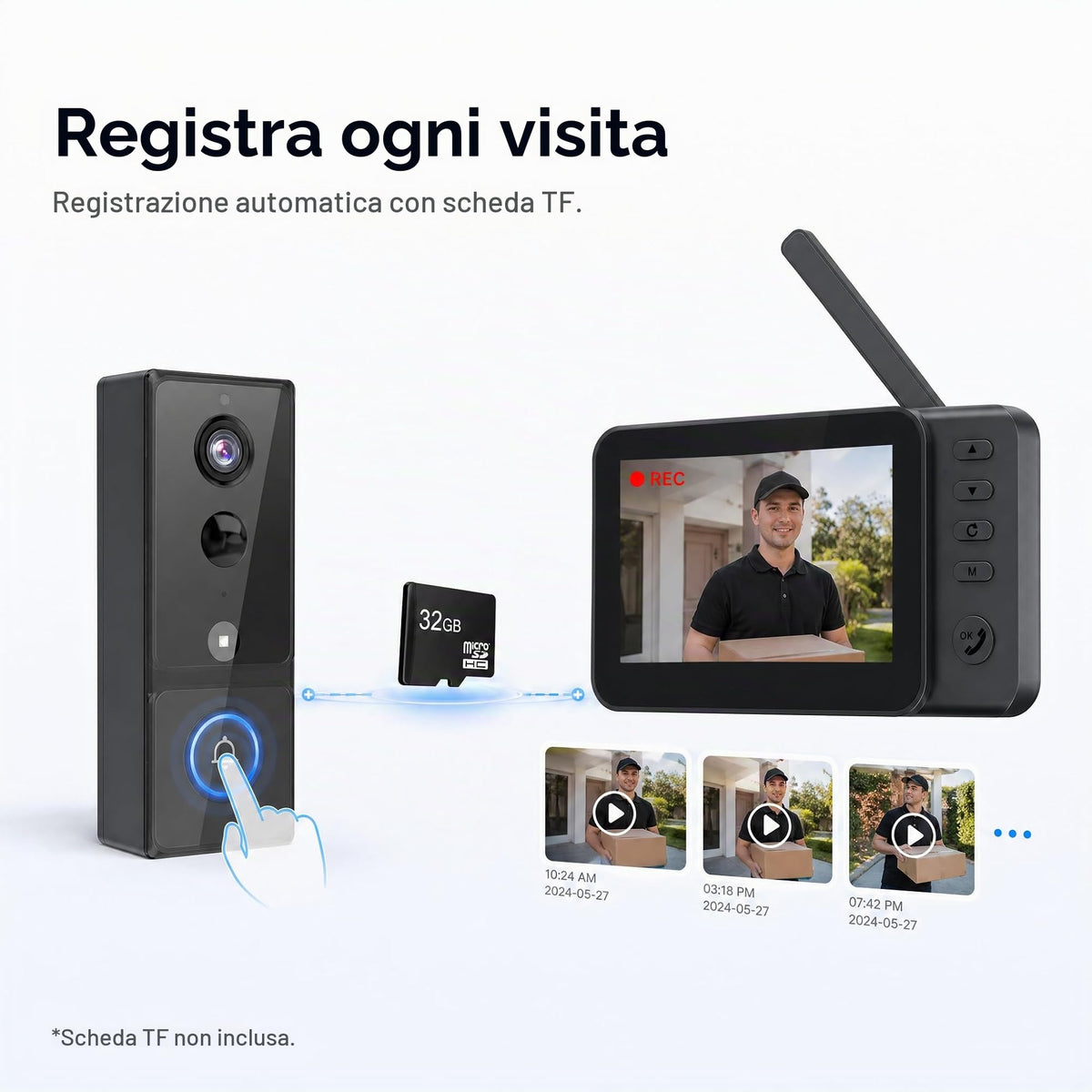 WINNES Doorbell Camera|K18S