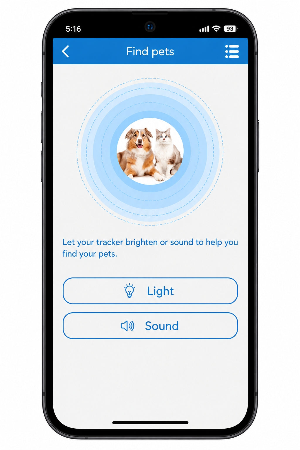 WINNES Find Pets guide