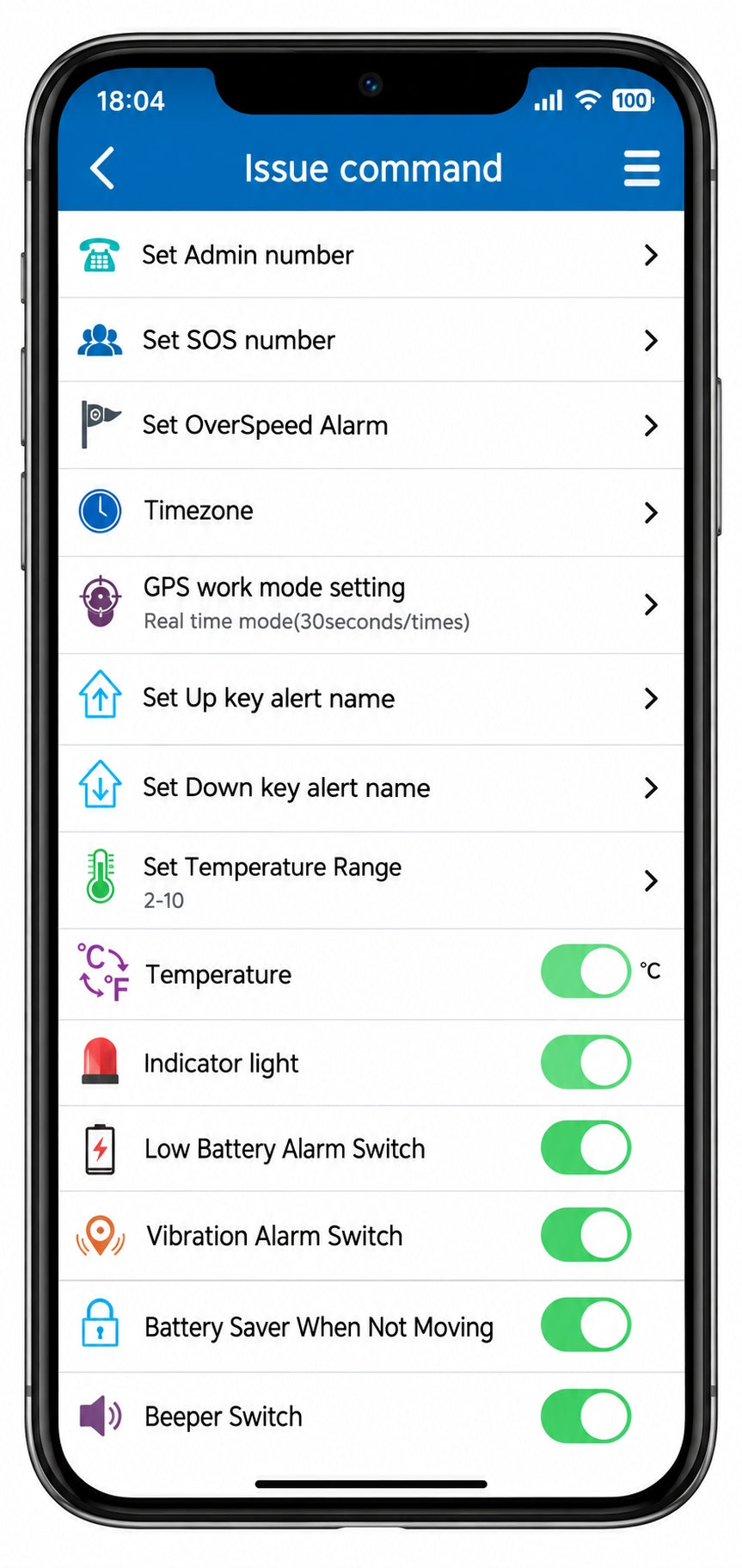 WINNES Setting guide